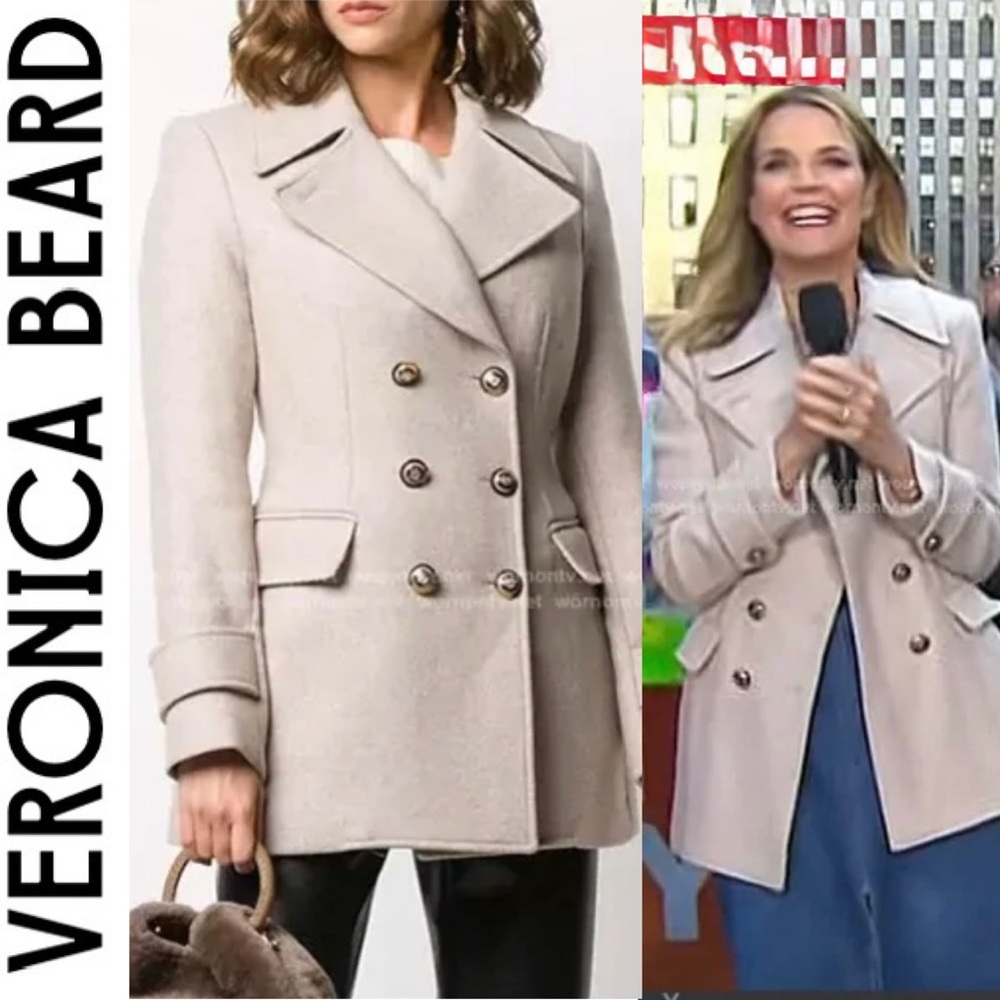 Veronica Beard Regina Pea Coat